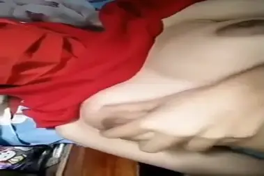 Bokep Jilbab Merah Tante Girang Sange Di Kamar poster
